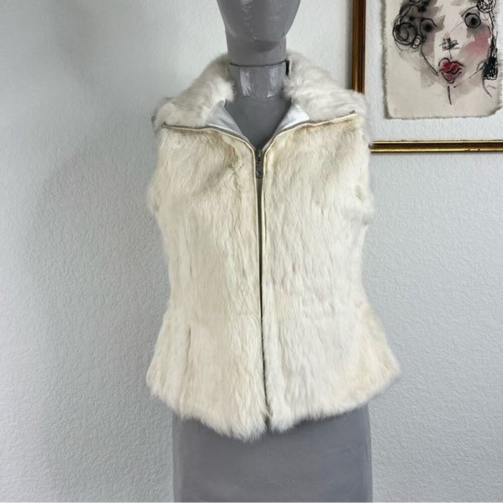 VTG More Dash Than Cash Fur Vest